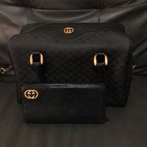 Gucci Boston with wallet